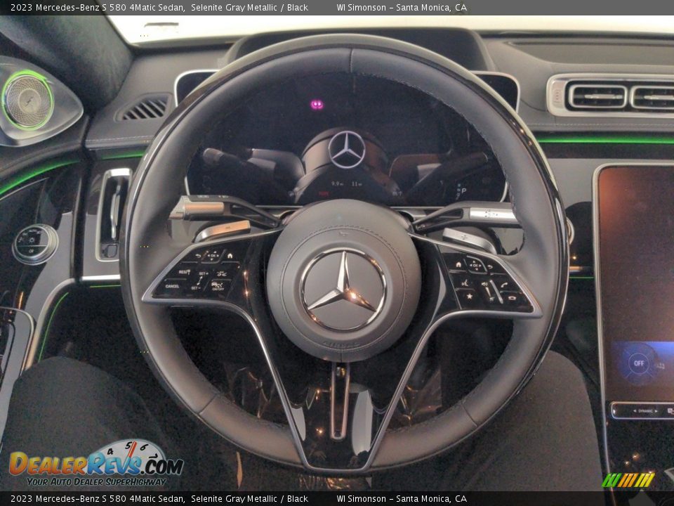 2023 Mercedes-Benz S 580 4Matic Sedan Steering Wheel Photo #11