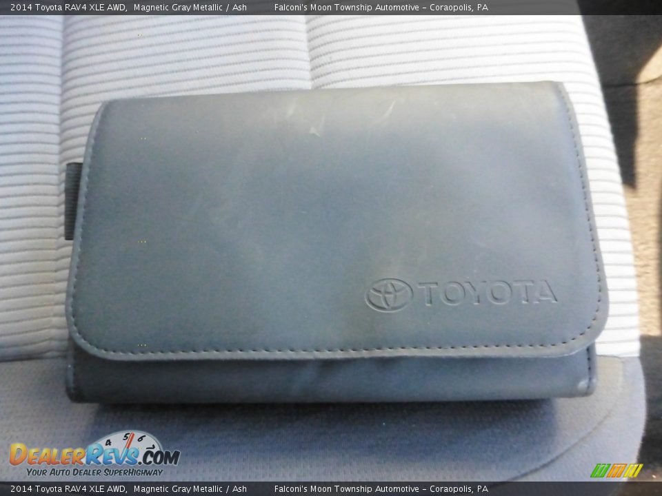2014 Toyota RAV4 XLE AWD Magnetic Gray Metallic / Ash Photo #13