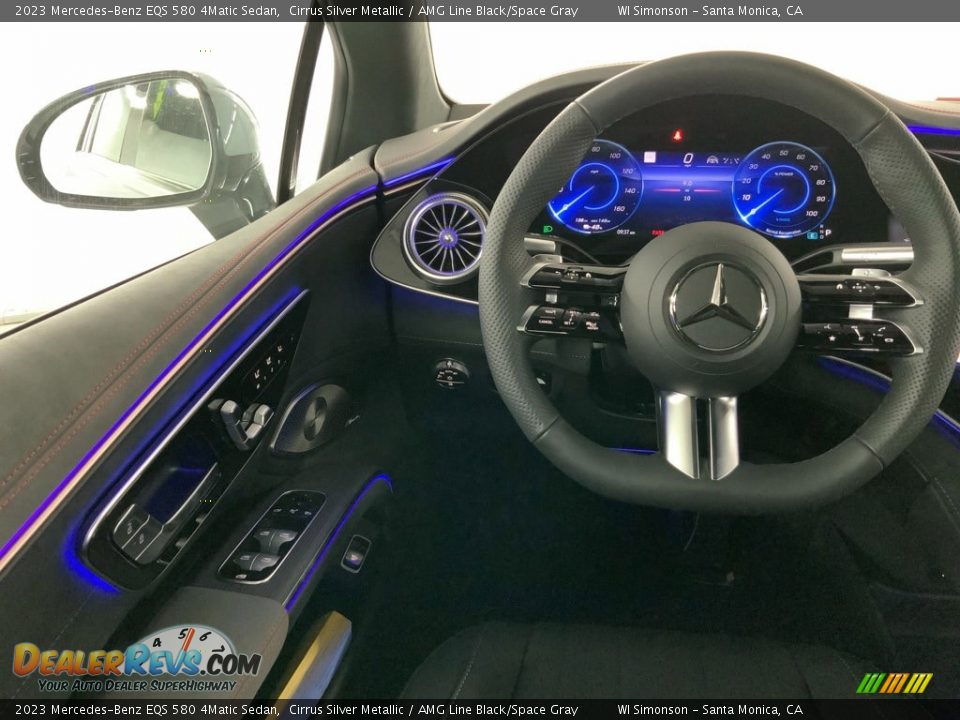 2023 Mercedes-Benz EQS 580 4Matic Sedan Steering Wheel Photo #11