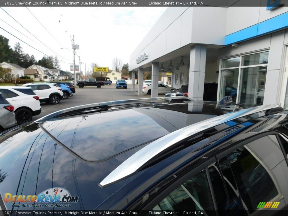 2021 Chevrolet Equinox Premier Midnight Blue Metallic / Medium Ash Gray Photo #15