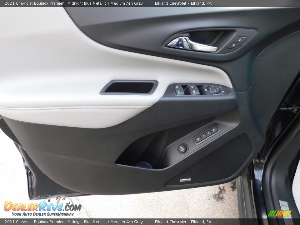 2021 Chevrolet Equinox Premier Midnight Blue Metallic / Medium Ash Gray Photo #17