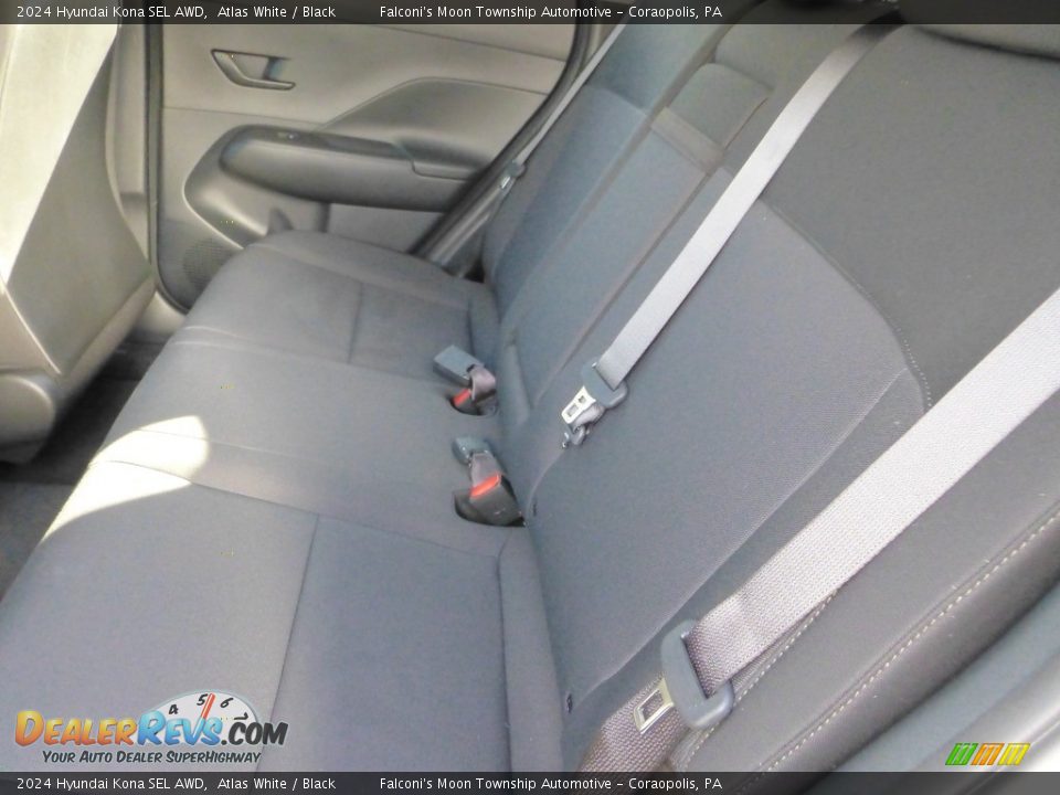 2024 Hyundai Kona SEL AWD Atlas White / Black Photo #12
