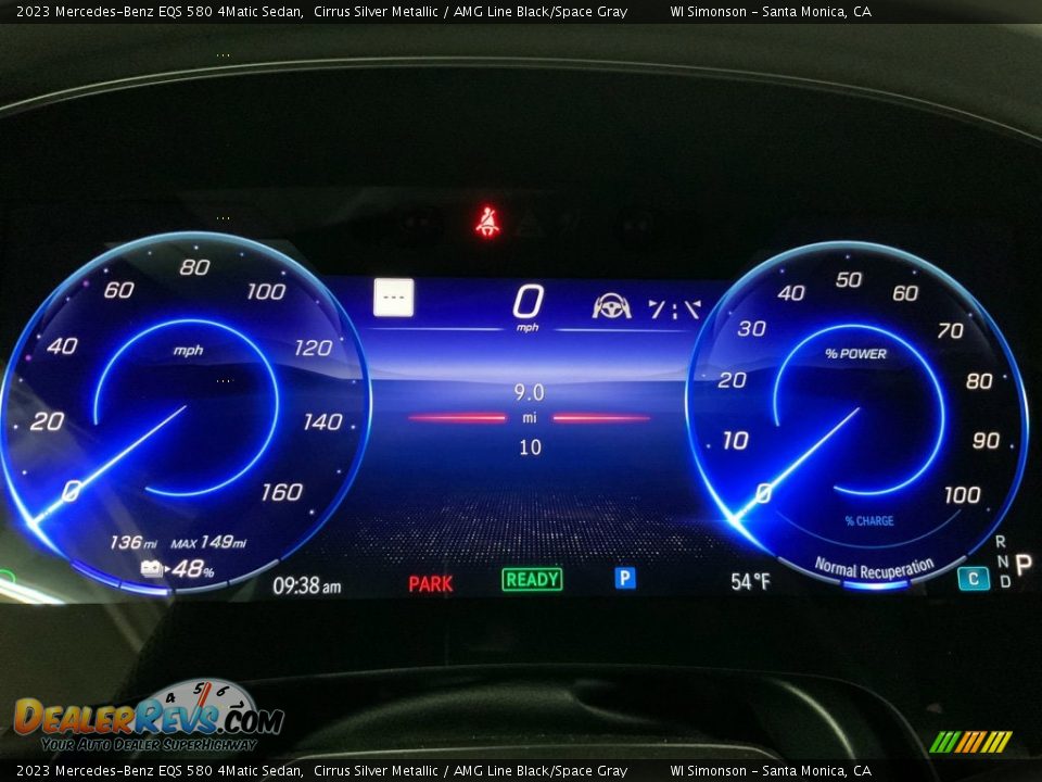 2023 Mercedes-Benz EQS 580 4Matic Sedan Gauges Photo #16