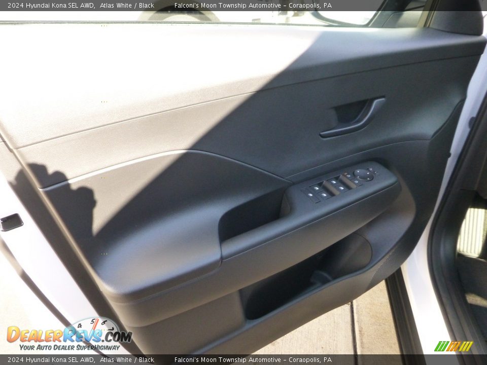 2024 Hyundai Kona SEL AWD Atlas White / Black Photo #15