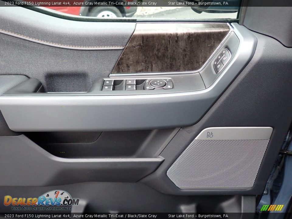 Door Panel of 2023 Ford F150 Lightning Lariat 4x4 Photo #14