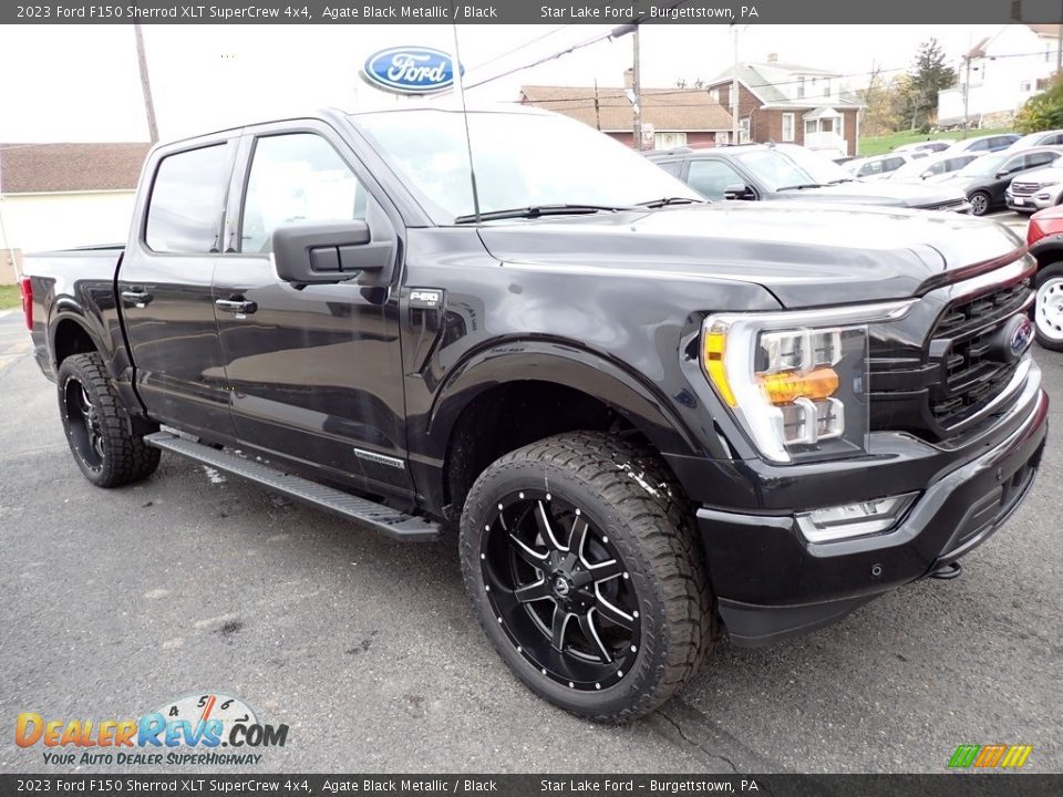 Front 3/4 View of 2023 Ford F150 Sherrod XLT SuperCrew 4x4 Photo #8