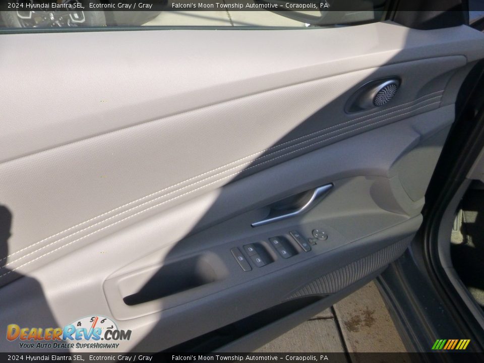 2024 Hyundai Elantra SEL Ecotronic Gray / Gray Photo #14