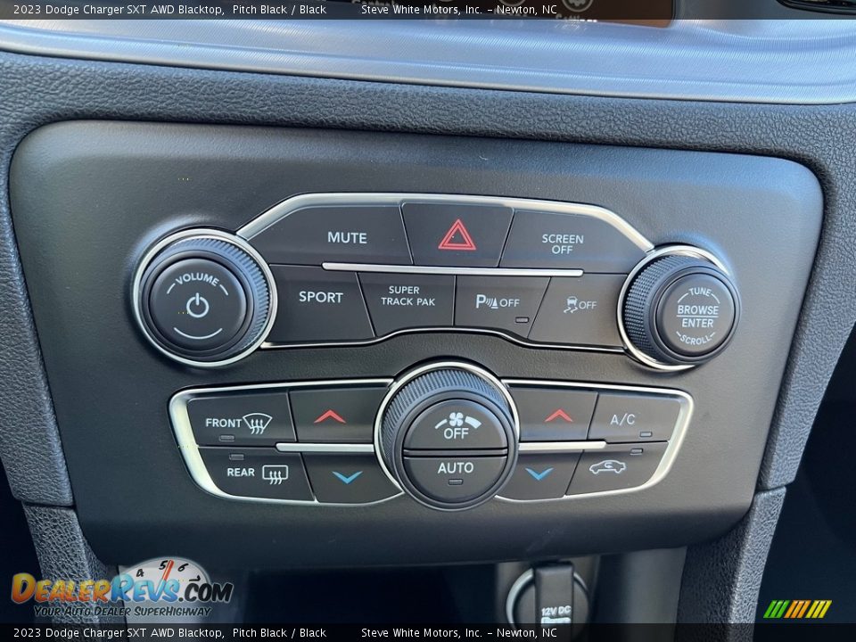 Controls of 2023 Dodge Charger SXT AWD Blacktop Photo #24