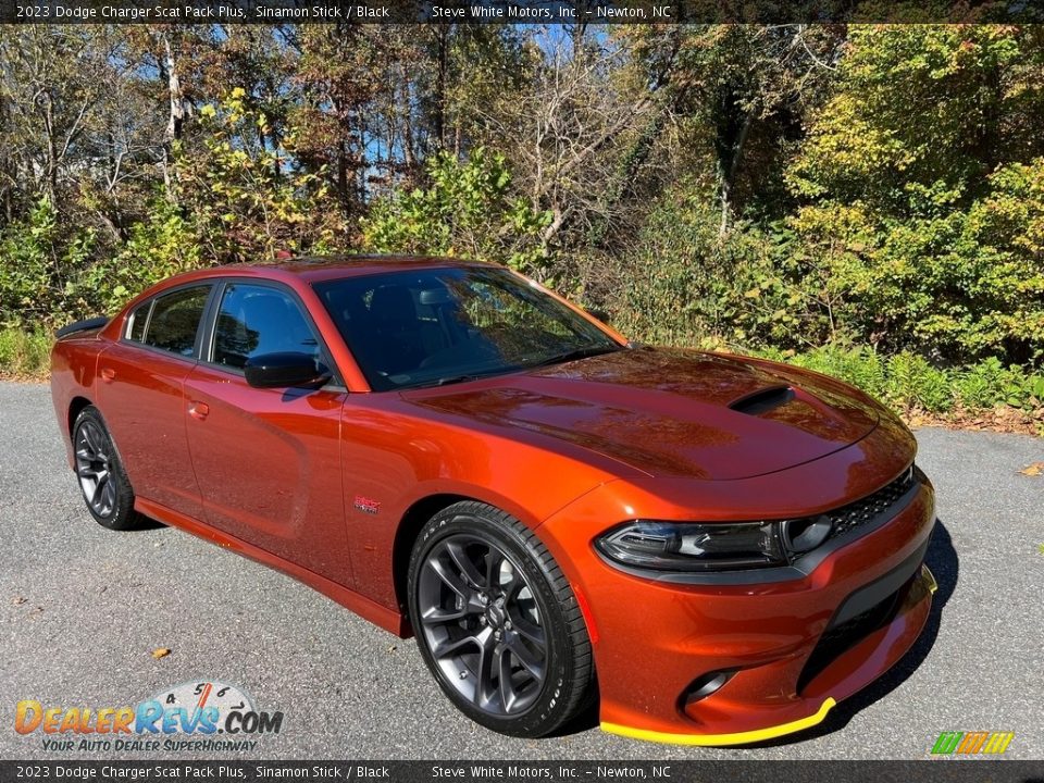 Front 3/4 View of 2023 Dodge Charger Scat Pack Plus Photo #4