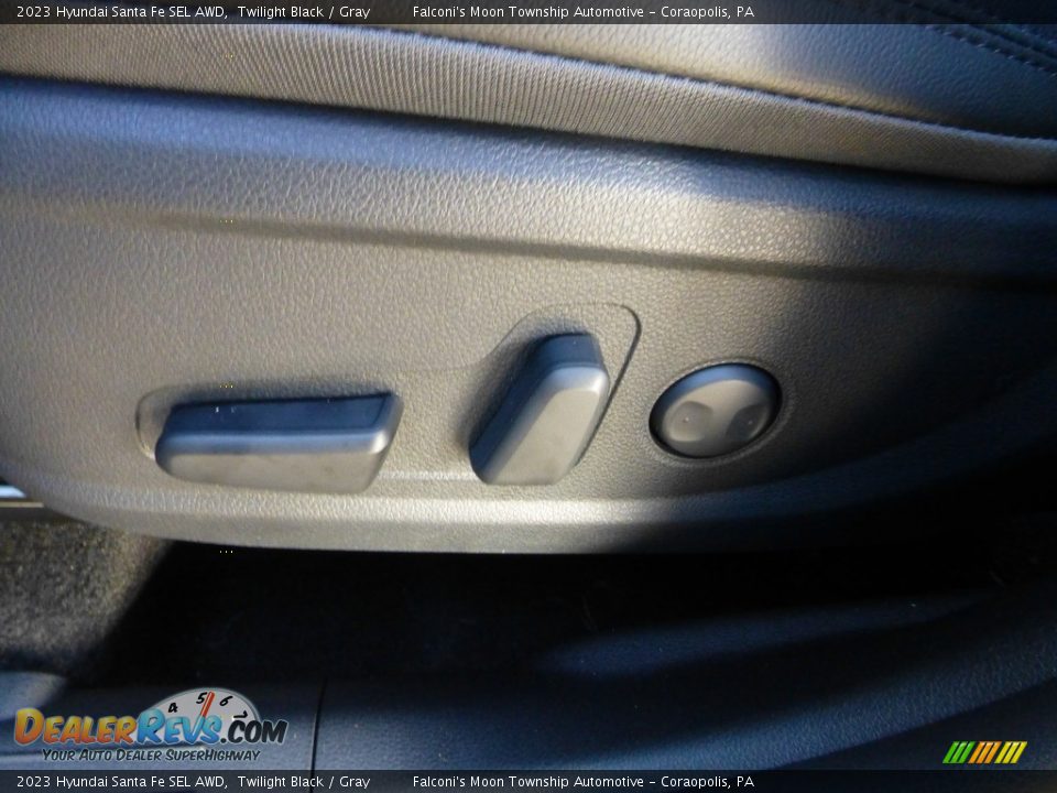 2023 Hyundai Santa Fe SEL AWD Twilight Black / Gray Photo #14