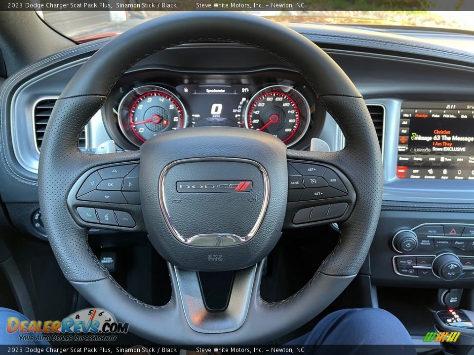 2023 Dodge Charger Scat Pack Plus Steering Wheel Photo #19