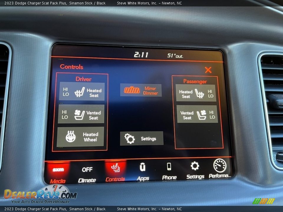 Controls of 2023 Dodge Charger Scat Pack Plus Photo #22