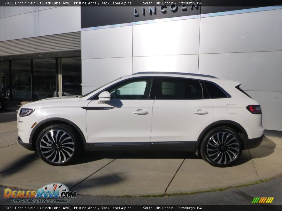 Pristine White 2021 Lincoln Nautilus Black Label AWD Photo #2