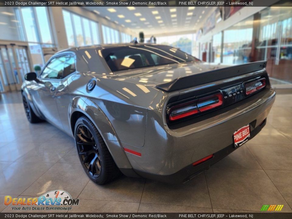 2023 Dodge Challenger SRT Hellcat JailBreak Widebody Smoke Show / Demonic Red/Black Photo #3