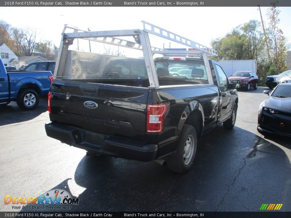 2018 Ford F150 XL Regular Cab Shadow Black / Earth Gray Photo #4