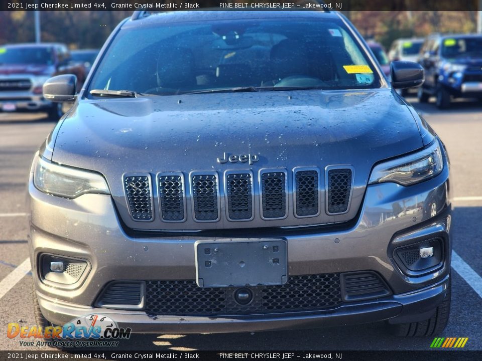 2021 Jeep Cherokee Limited 4x4 Granite Crystal Metallic / Black Photo #2