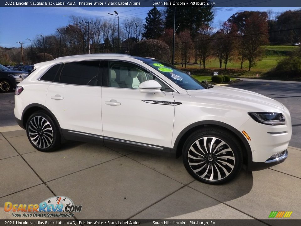 Pristine White 2021 Lincoln Nautilus Black Label AWD Photo #7