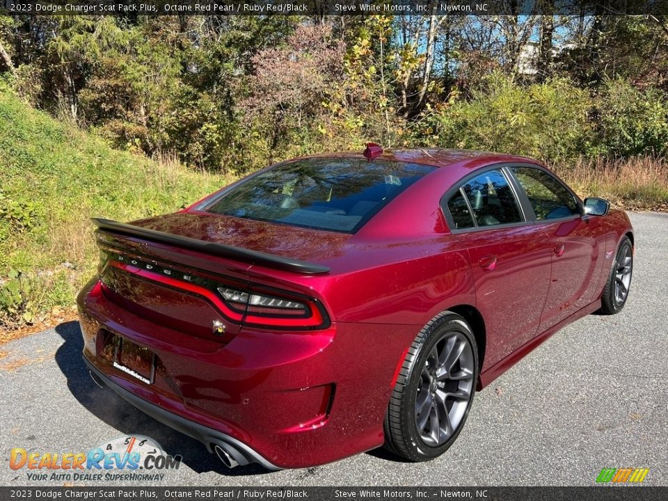 Octane Red Pearl 2023 Dodge Charger Scat Pack Plus Photo #6