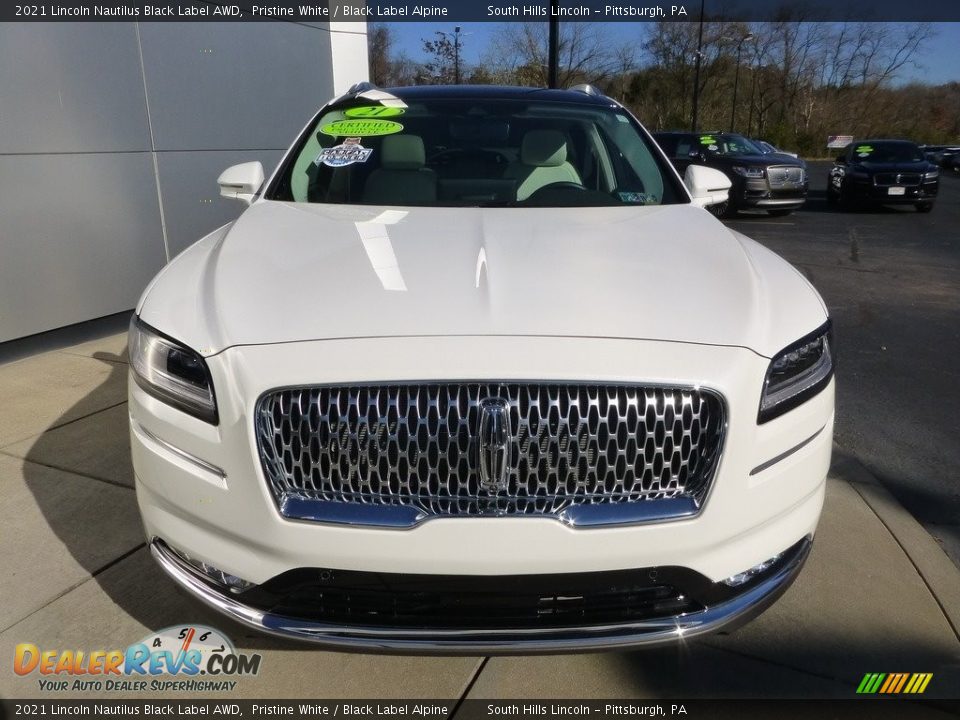 Pristine White 2021 Lincoln Nautilus Black Label AWD Photo #9