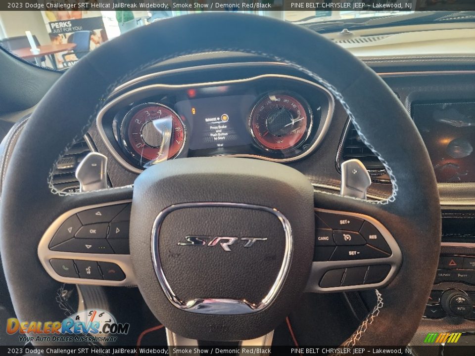 2023 Dodge Challenger SRT Hellcat JailBreak Widebody Steering Wheel Photo #13