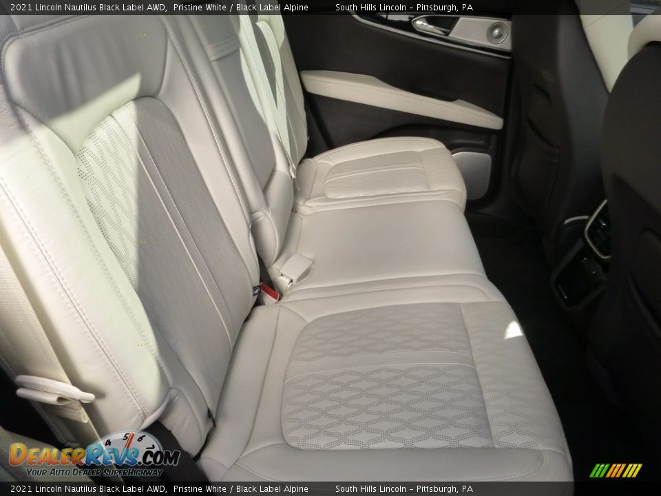 Rear Seat of 2021 Lincoln Nautilus Black Label AWD Photo #14