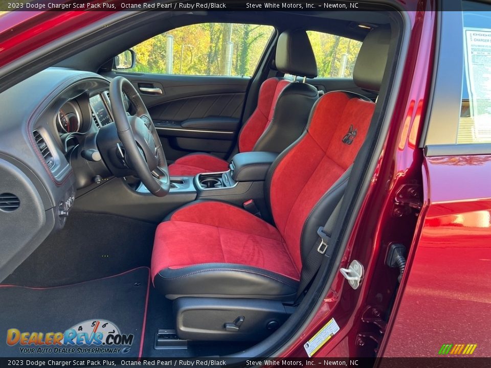 Ruby Red/Black Interior - 2023 Dodge Charger Scat Pack Plus Photo #12