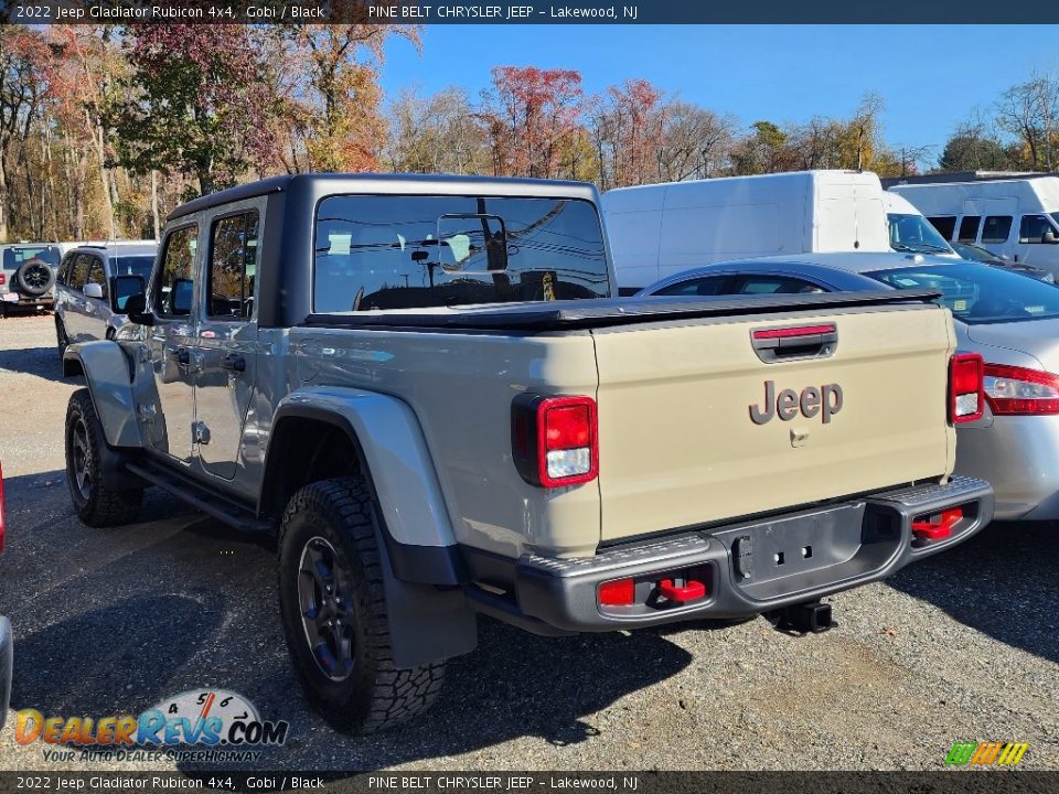 2022 Jeep Gladiator Rubicon 4x4 Gobi / Black Photo #4