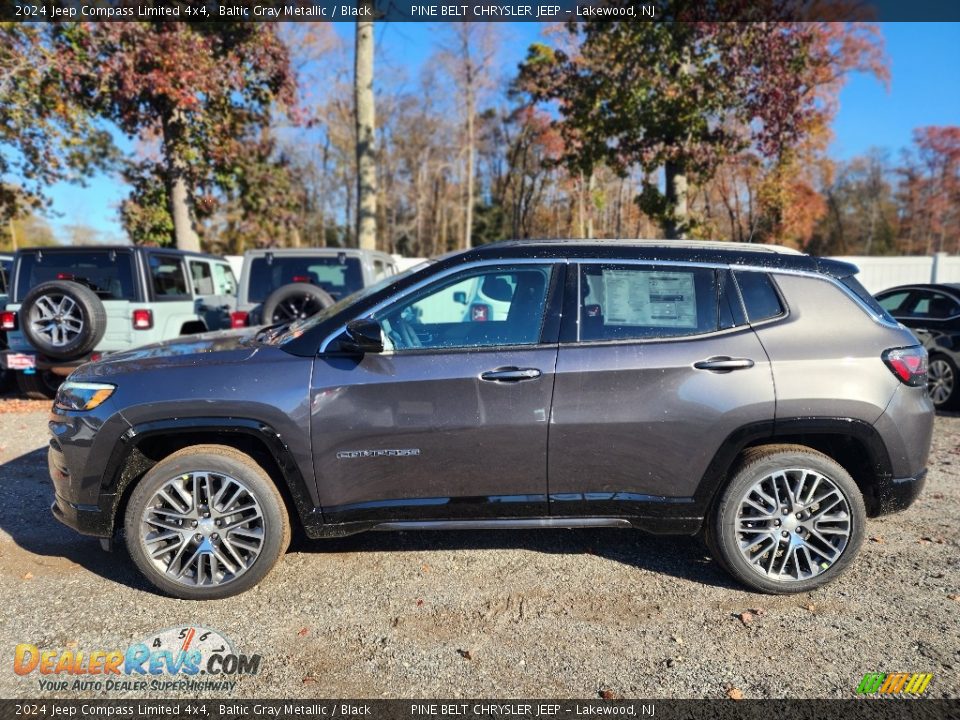 Baltic Gray Metallic 2024 Jeep Compass Limited 4x4 Photo #3