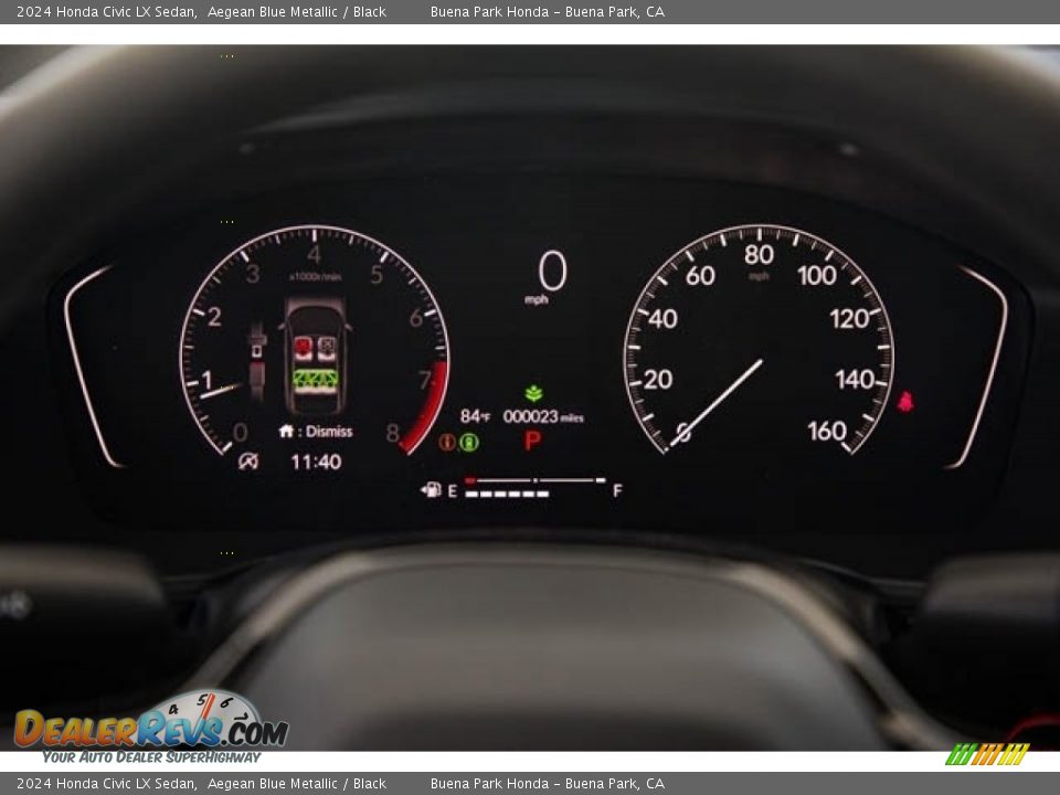 2024 Honda Civic LX Sedan Gauges Photo #18