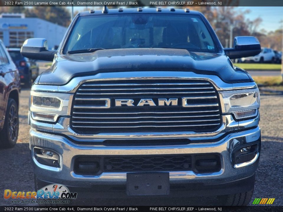 2022 Ram 2500 Laramie Crew Cab 4x4 Diamond Black Crystal Pearl / Black Photo #2