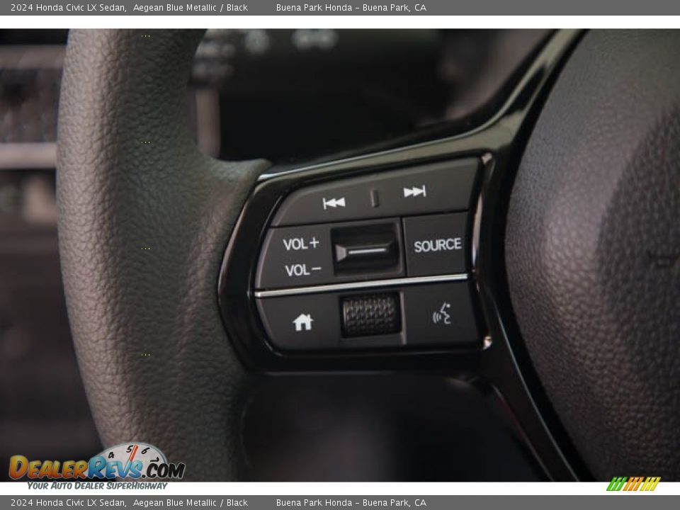 2024 Honda Civic LX Sedan Steering Wheel Photo #20