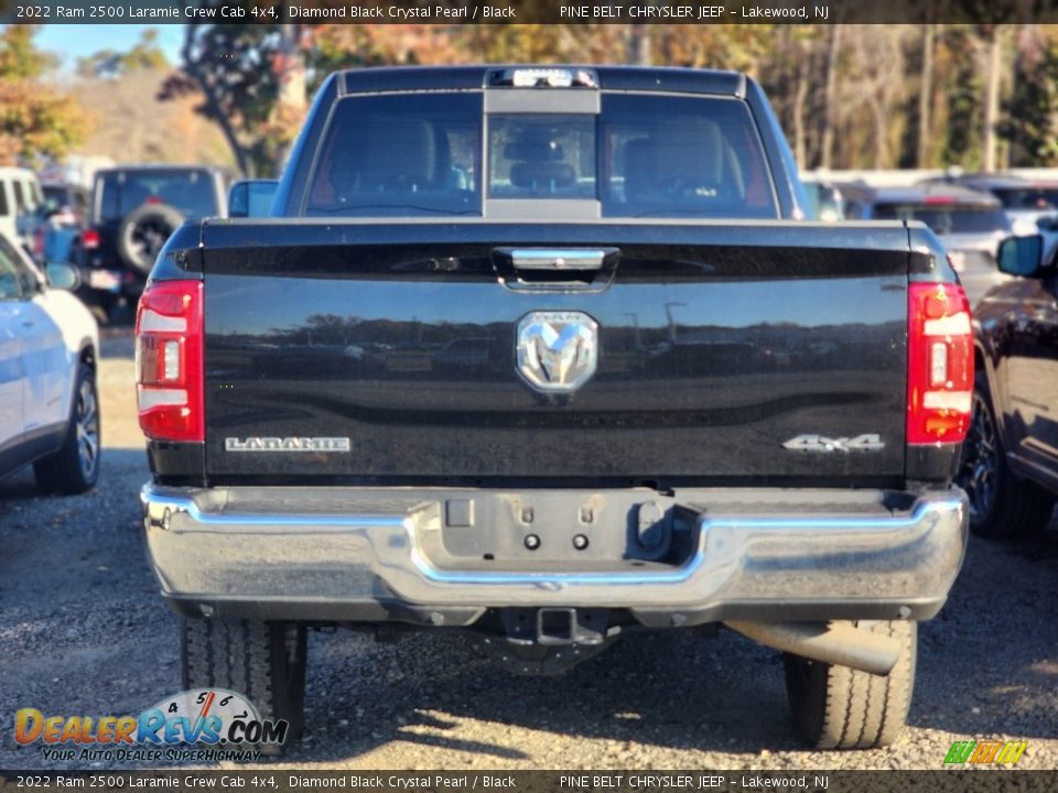 2022 Ram 2500 Laramie Crew Cab 4x4 Diamond Black Crystal Pearl / Black Photo #3