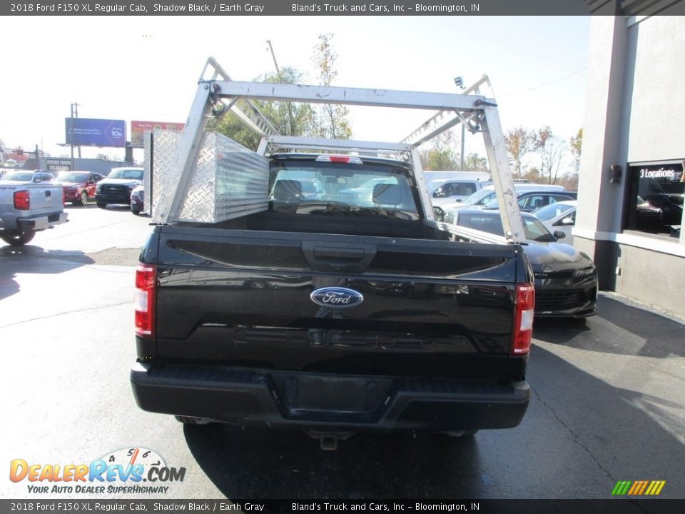 2018 Ford F150 XL Regular Cab Shadow Black / Earth Gray Photo #23