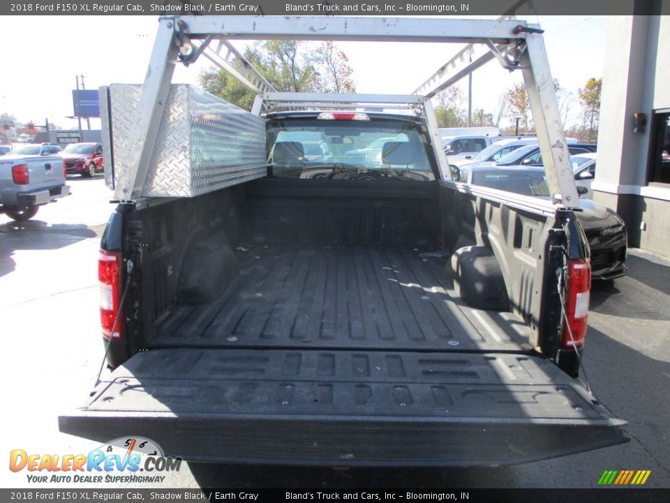 2018 Ford F150 XL Regular Cab Shadow Black / Earth Gray Photo #24