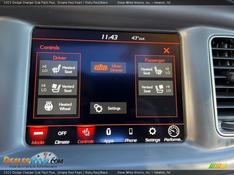 Controls of 2023 Dodge Charger Scat Pack Plus Photo #22