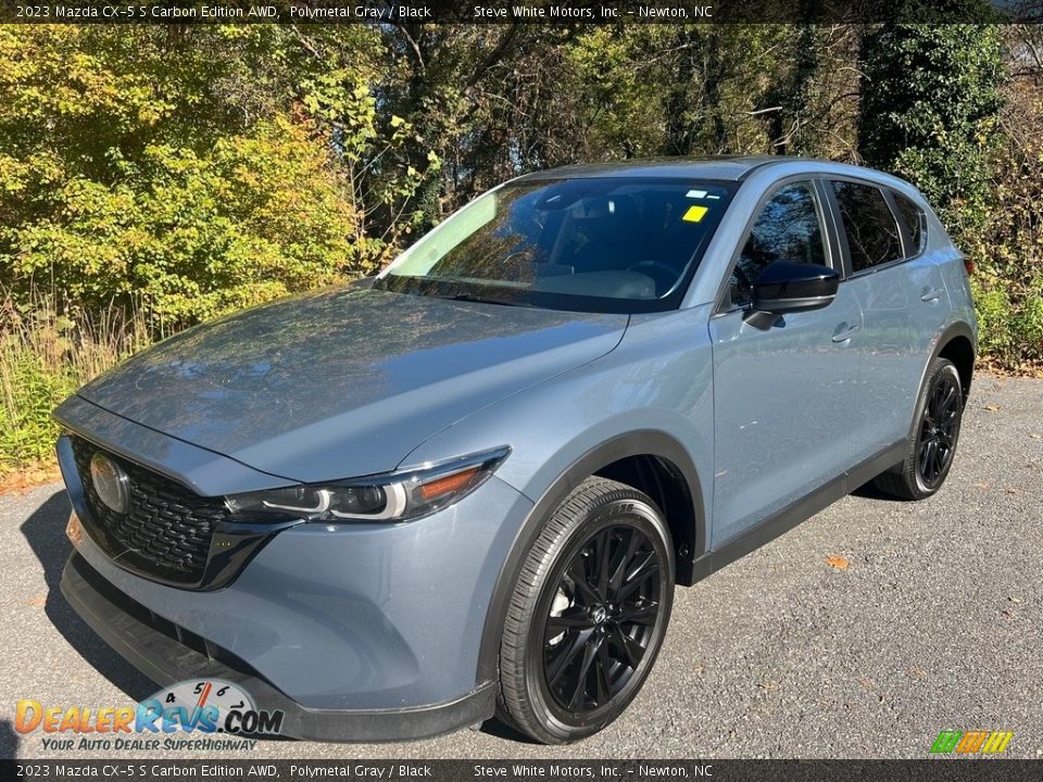 Front 3/4 View of 2023 Mazda CX-5 S Carbon Edition AWD Photo #2