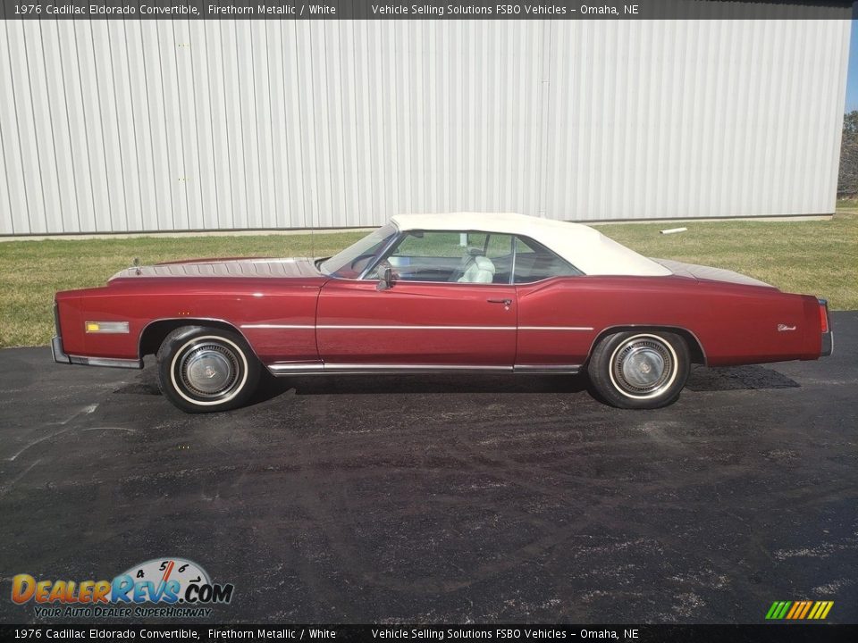 Firethorn Metallic 1976 Cadillac Eldorado Convertible Photo #2