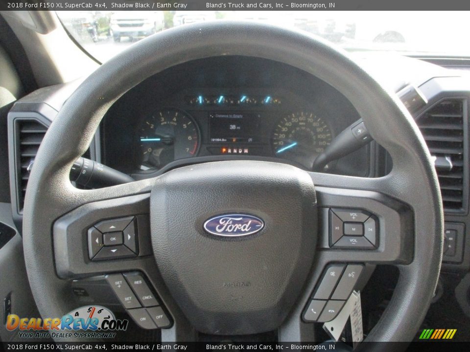 2018 Ford F150 XL SuperCab 4x4 Steering Wheel Photo #9