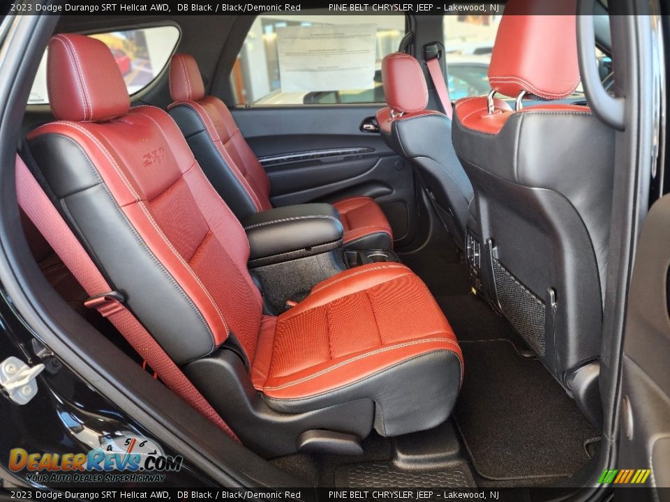 Rear Seat of 2023 Dodge Durango SRT Hellcat AWD Photo #10