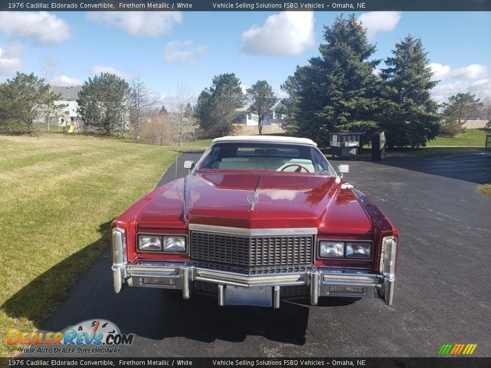 Firethorn Metallic 1976 Cadillac Eldorado Convertible Photo #3