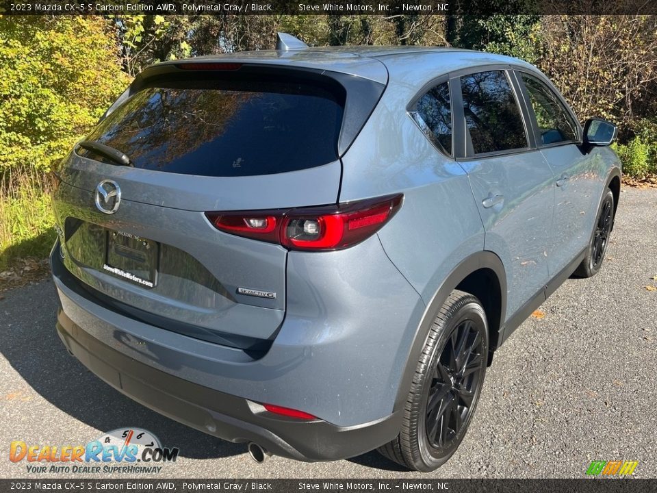 2023 Mazda CX-5 S Carbon Edition AWD Polymetal Gray / Black Photo #6