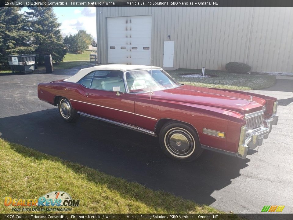 Firethorn Metallic 1976 Cadillac Eldorado Convertible Photo #4