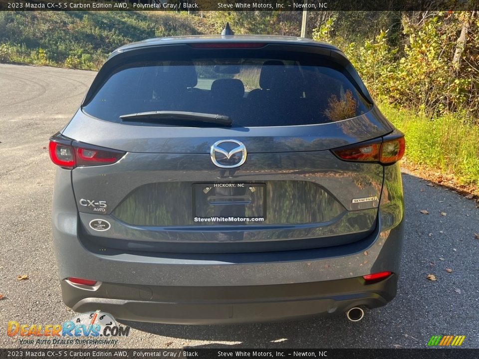 2023 Mazda CX-5 S Carbon Edition AWD Polymetal Gray / Black Photo #7