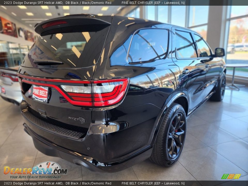 2023 Dodge Durango SRT Hellcat AWD DB Black / Black/Demonic Red Photo #13