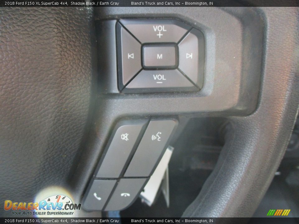 2018 Ford F150 XL SuperCab 4x4 Steering Wheel Photo #13