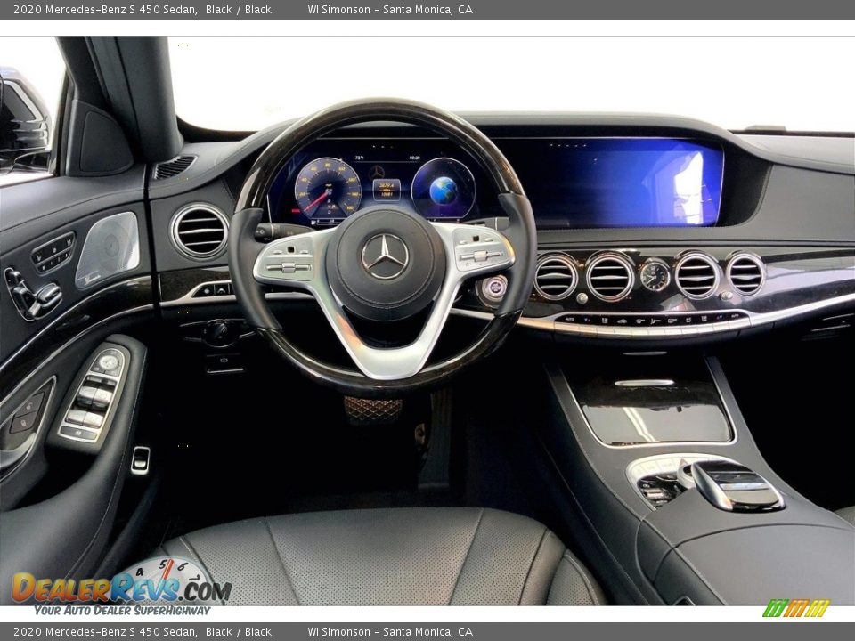 Dashboard of 2020 Mercedes-Benz S 450 Sedan Photo #4