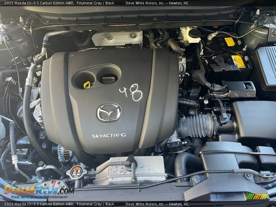 2023 Mazda CX-5 S Carbon Edition AWD 2.5 Liter SKYACTIV-G DI DOHC 16-Valve VVT 4 Cylinder Engine Photo #9