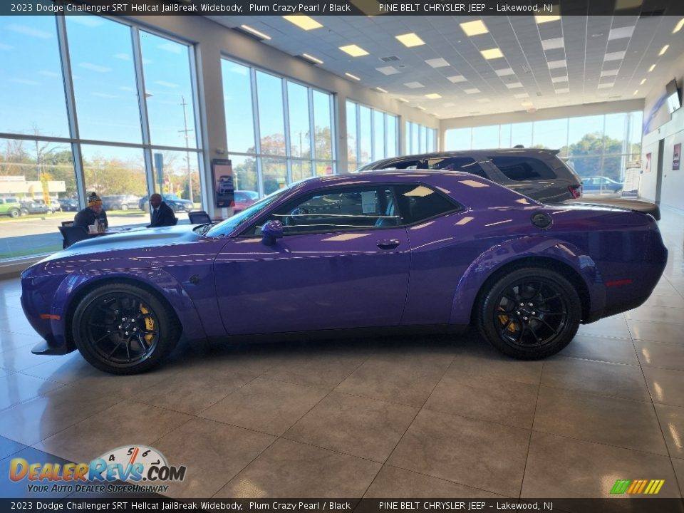 2023 Dodge Challenger SRT Hellcat JailBreak Widebody Plum Crazy Pearl / Black Photo #3