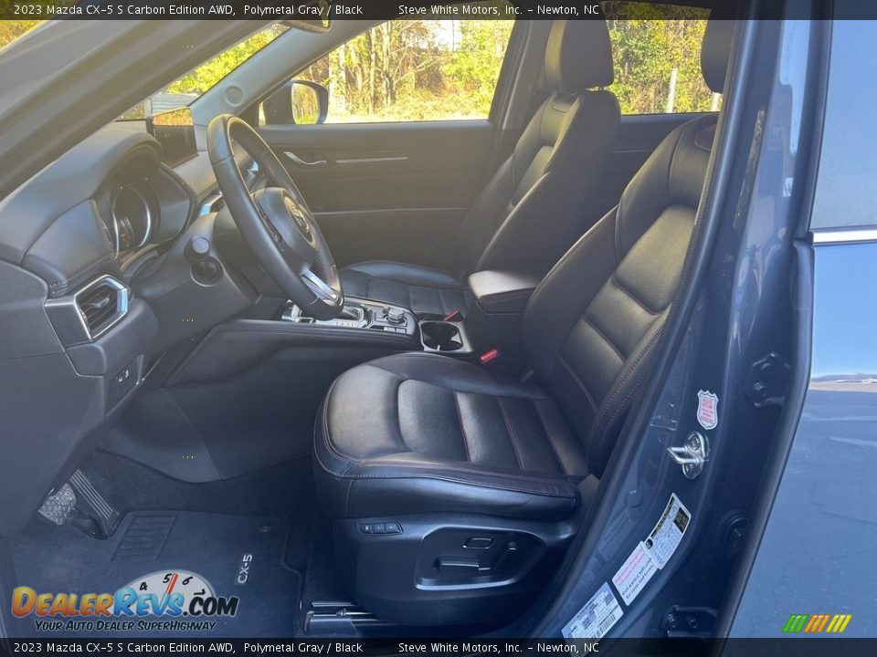 Front Seat of 2023 Mazda CX-5 S Carbon Edition AWD Photo #11
