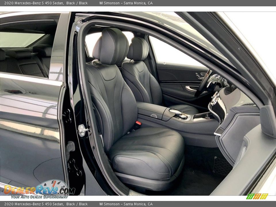 Front Seat of 2020 Mercedes-Benz S 450 Sedan Photo #6